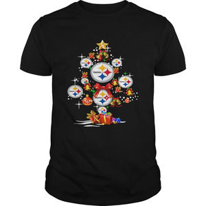 Pittsburgh Steelers Football Logo Gifts Merry Christmas Tree Shirt
